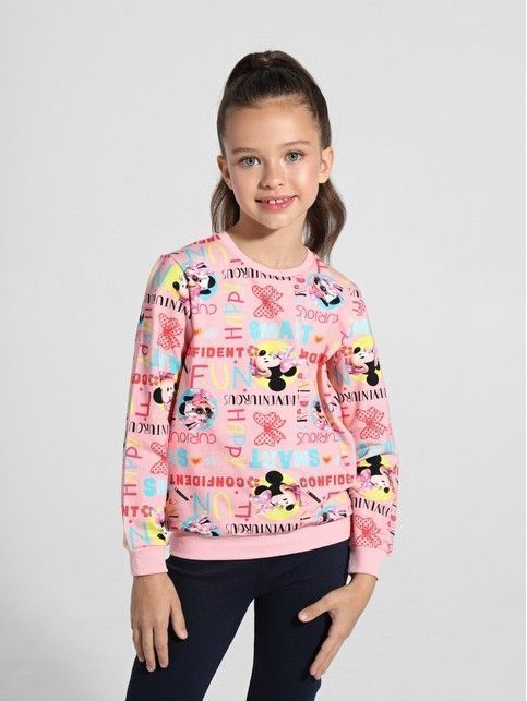 Хлопковый свитшот с ярким принтом и надписями ©Disney 968, Pink fun, Джемпер для девочек ⭐️ Хлопковый свитшот с ярким принтом и надписями ©Disney 968 ⭐️
Хлопковый свитшот с ярким принтом и надписями ©Disney 968, Pink fun, Джемпер для девочек ⭐️ Хлопковый свитшот с ярким принтом и надписями ©Disney 968 ⭐️