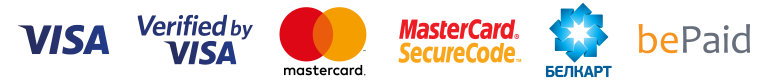 Visa, Visa Electron, MasterCard, Maestro, Белкарт