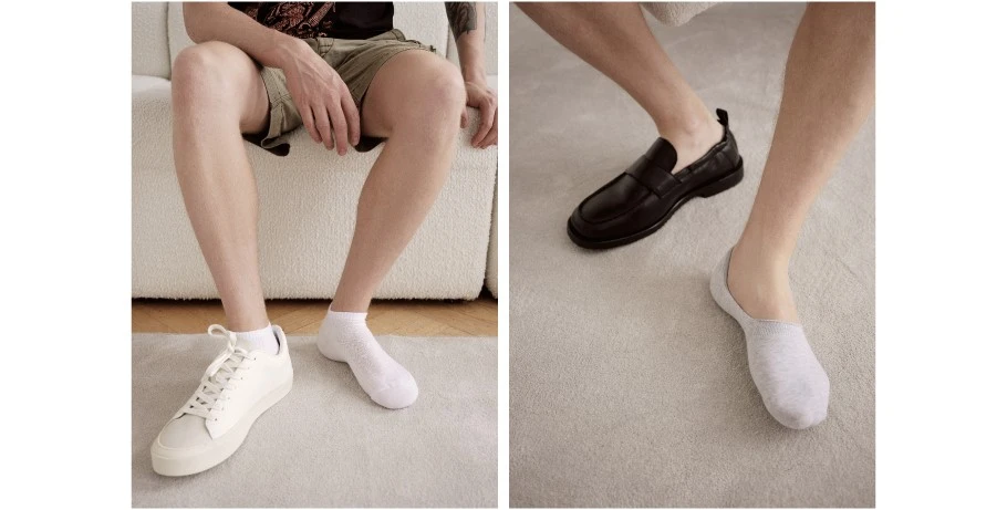 Stopki męskie do mokasynów i sneakersów - jak je nosić, by nie popełnić modowego faux pas? — inspiracja