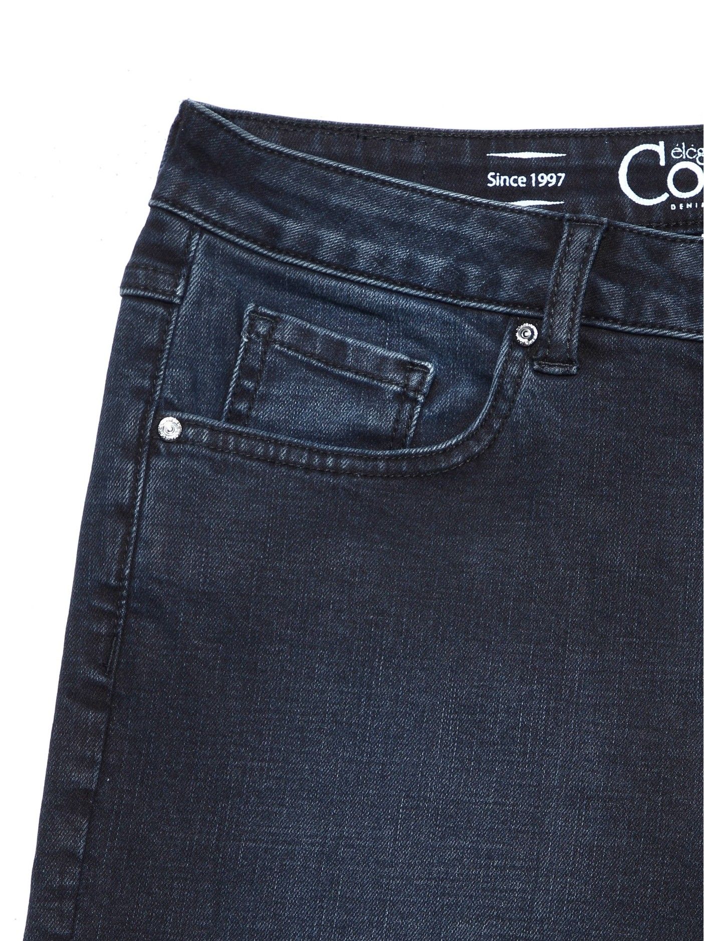 ᐅ Kupit Ultraelastichnye Eco Friendly Straight Dzhinsy S Vysokoj Posadkoj Con 156 V Minske Cvet Blue Black V Internet Magazine S Dostavkoj Po Belarusi