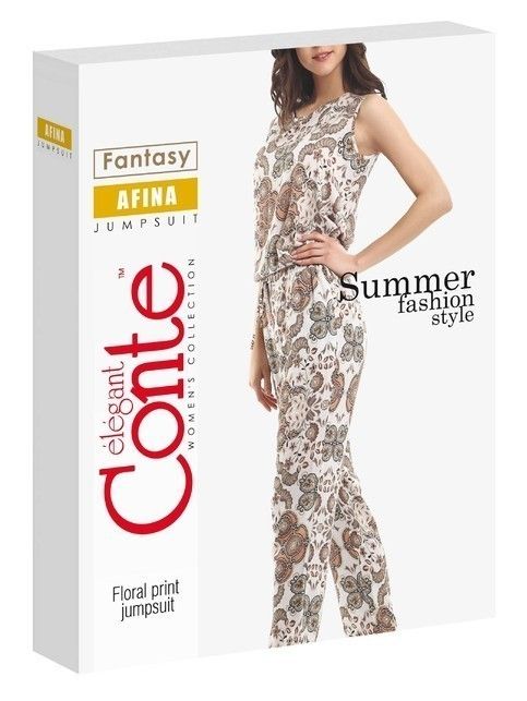 

Брючный комбинезон из вискозы AFINA, Beige, Комбинезон женский ⭐️ Брючный комбинезон из вискозы AFINA ⭐️