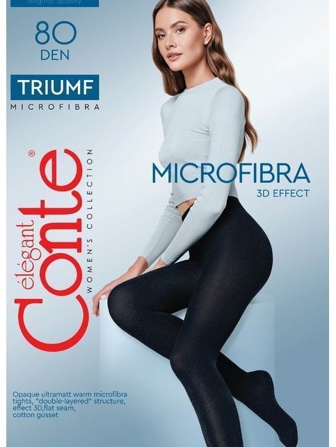 ᐅ Купить Колготки женские из микрофибры Triumf 80 Lycra® неро цвета в ...
