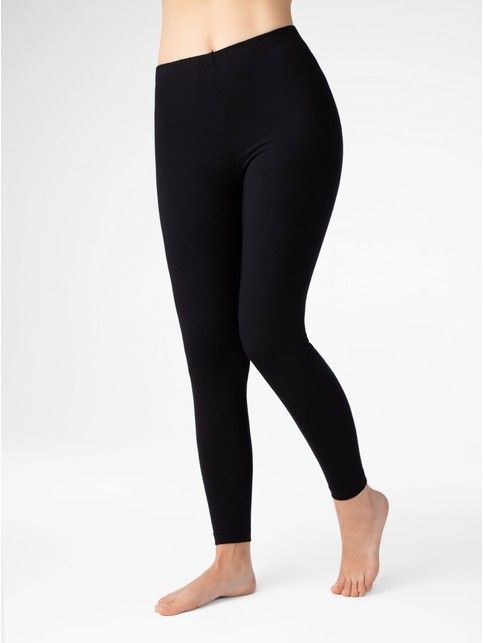 

Хлопковые леггинсы с высокой посадкой BASIC SIZE+, Black, Леггинсы женские ⭐️ Хлопковые леггинсы с высокой посадкой BASIC SIZE+ ⭐️