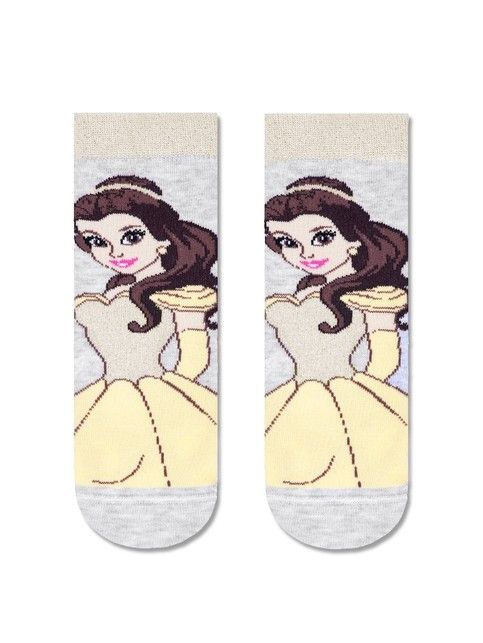 

Носки с рисунками Принцессы ©Disney Lycra®, Светло-серый, Носки детские ⭐️ Носки с рисунками Принцессы ©Disney Lycra® ⭐️