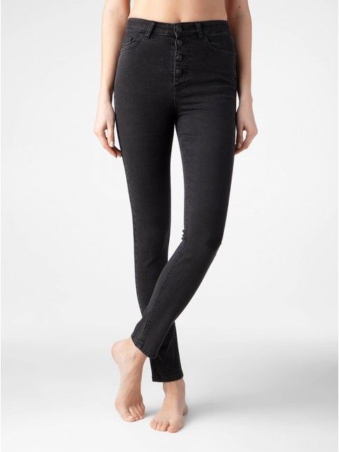 

Моделирующие джинсы skinny с высокой посадкой CON-286, Washed black, Брюки джинсовые ⭐️ Моделирующие джинсы skinny с высокой посадкой CON-286 ⭐️