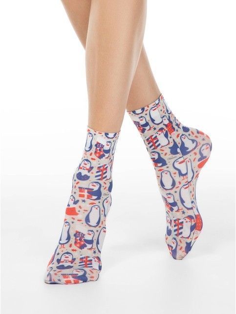 

Носки FANTASY 70 из лимитированной новогодней коллекции, Mix, Носки женские ⭐️ Носки FANTASY 70 из лимитированной новогодней коллекции ⭐️