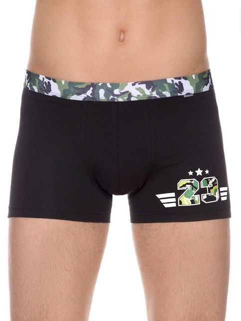 

Хлопковые мужские трусы TATTOO SHORTS 862 (в коробке), Nero-beige, Трусы мужские ⭐️ Хлопковые мужские трусы TATTOO SHORTS 862 (в коробке) ⭐️
