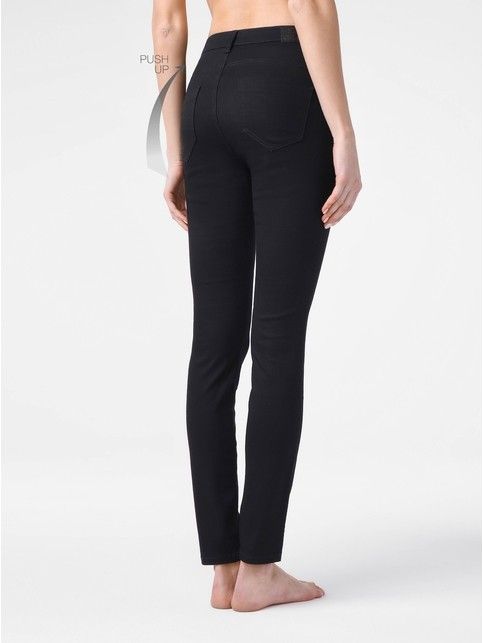

Моделирующие джинсы skinny push-up Premium Stay Black с высокой посадкой CON-149, Deep black, Брюки джинсовые ⭐️ Моделирующие джинсы skinny push-up Premium Stay Black с высокой посадкой CON-149 ⭐️