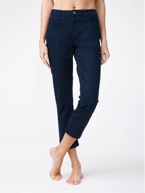 

Укороченные джинсы со средней посадкой CON-139B, Dark navy, Брюки джинсовые ⭐️ Укороченные джинсы со средней посадкой CON-139B ⭐️