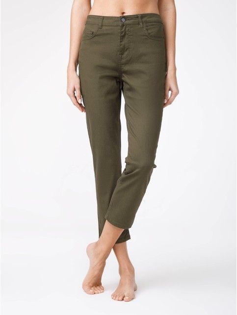 

Укороченные джинсы со средней посадкой CON-139A, Khaki, Брюки джинсовые ⭐️ Укороченные джинсы со средней посадкой CON-139A ⭐️