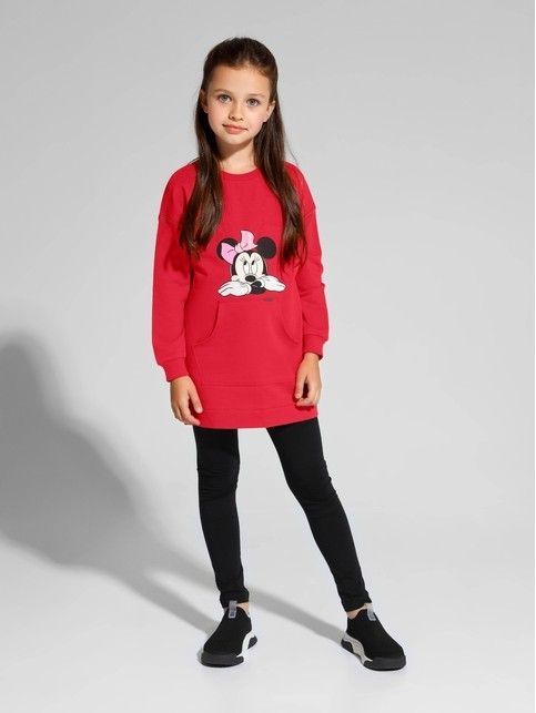 

Хлопковая туника с ярким рисунком ©Disney 958, Camelia rose, Туника для девочек ⭐️ Хлопковая туника с ярким рисунком ©Disney 958 ⭐️
