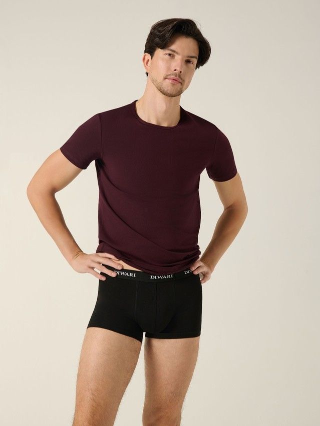 Фуфайка мужская DW BASIC MEN MF 2024 (пакет),р.170,176-100, dark bordo - 2