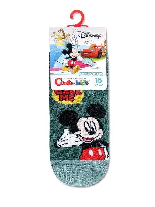 Носки детские ©Disney (короткие) 17С-127СПМ, р.16, 351 темно-бирюзовый - 3