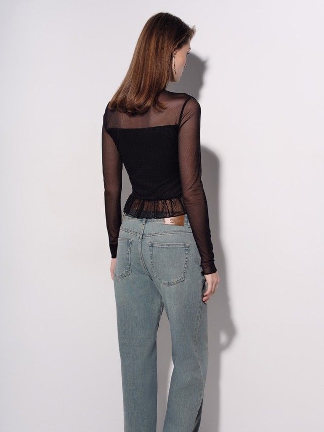 Джемпер женский C LD 3408, р.170-84, black - 2