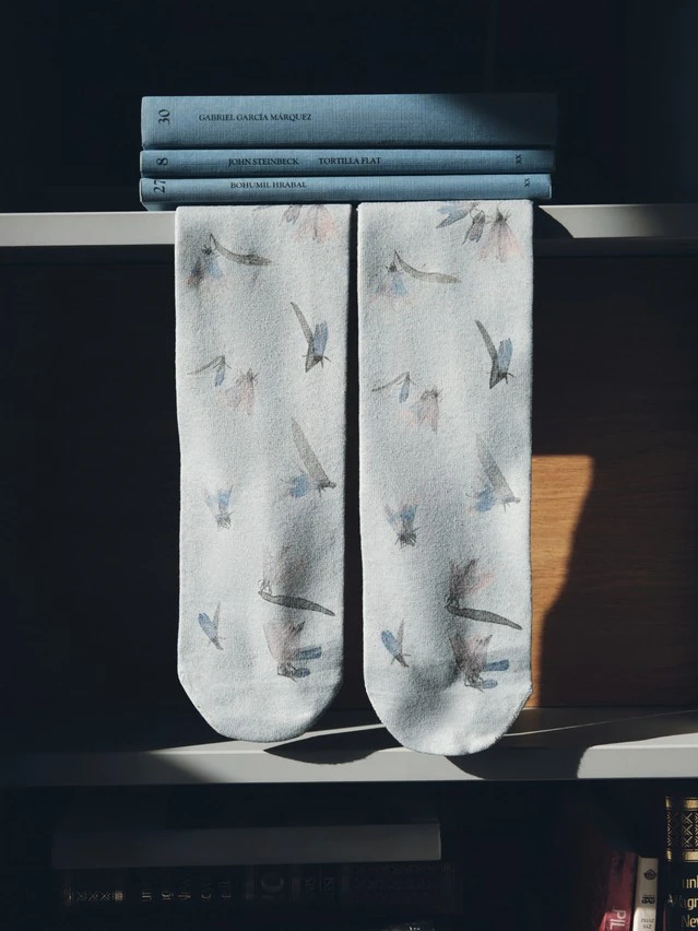 Носки женские C FLOWERS 20С-107/3СП, р.23-25, 1149 голубой - 3
