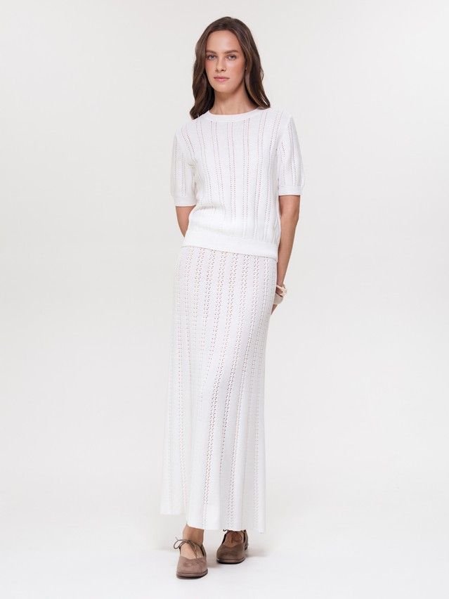 Джемпер женский CE LDK2561 25С-61СП, р.170-84, ecru - 1