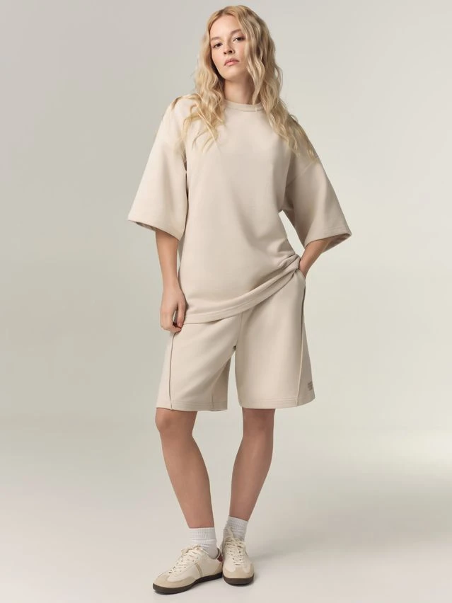 Джемпер жен. C LD 3387, р.170-84, matte beige - 1