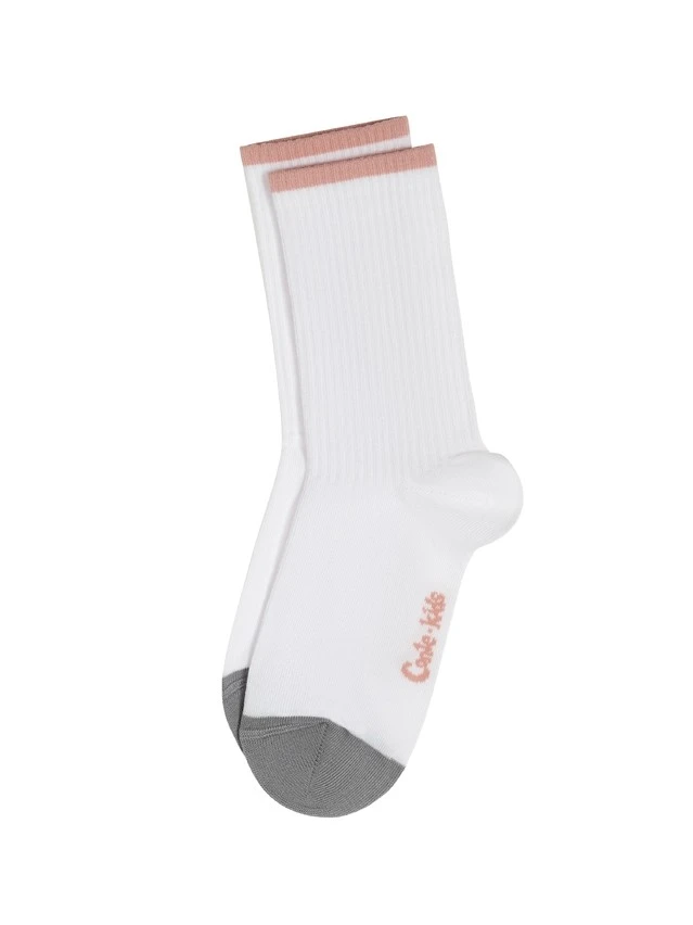 Носки детские CK ACTIVE 20С-167СП, р.16, 1021 белый-пепельно-розовый - 4
