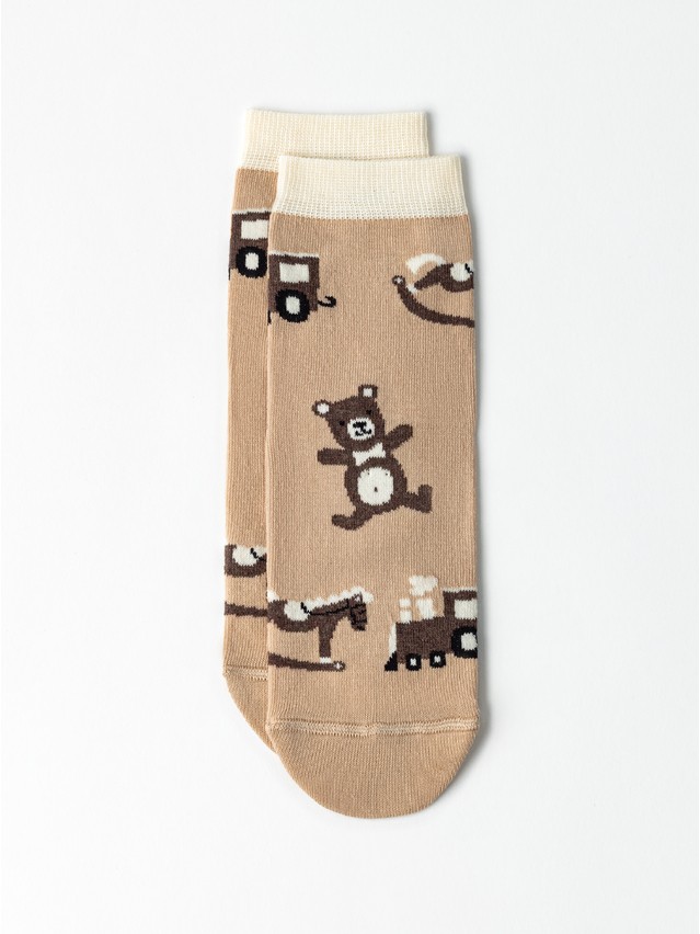 Носки детские CK NEW YEAR 21С-67СП, р.16-18, 1024 бежевый - 3