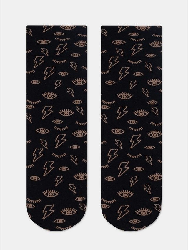 Носки женские CE FANTASY 22С-53СП, р.23-25, nero-natural - 7