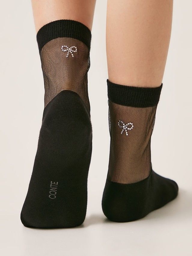 Носки женские хлопковые CE CLASSIC 24С-178/1СП, р.23-25, 683 черный - 2