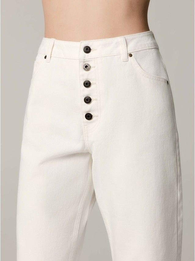 Брюки джинсовые женские CE CON-547, р.170-102, off white - 7