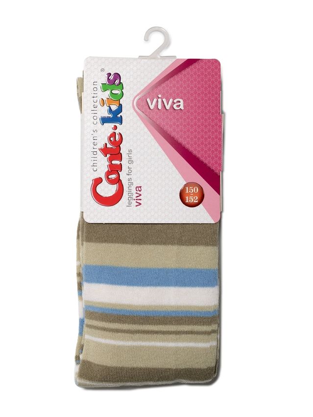 Леггинсы для девочек VIVA 6С-14СП, p. 150-152, горчичный, рис. 005 - 1
