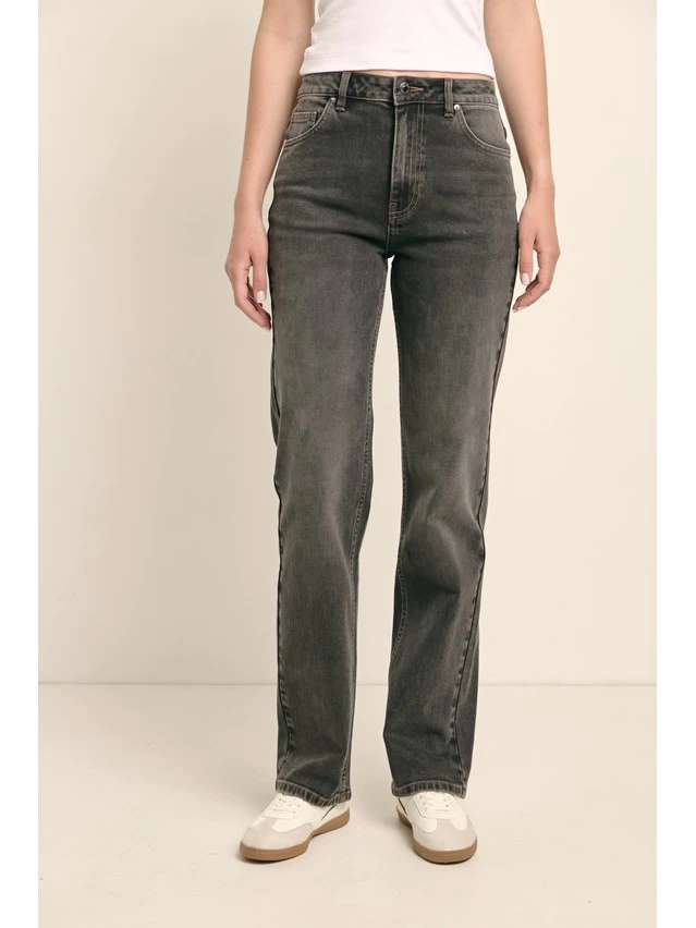 Джинсы жен. C CON-951, р.164-90, washed black - 10