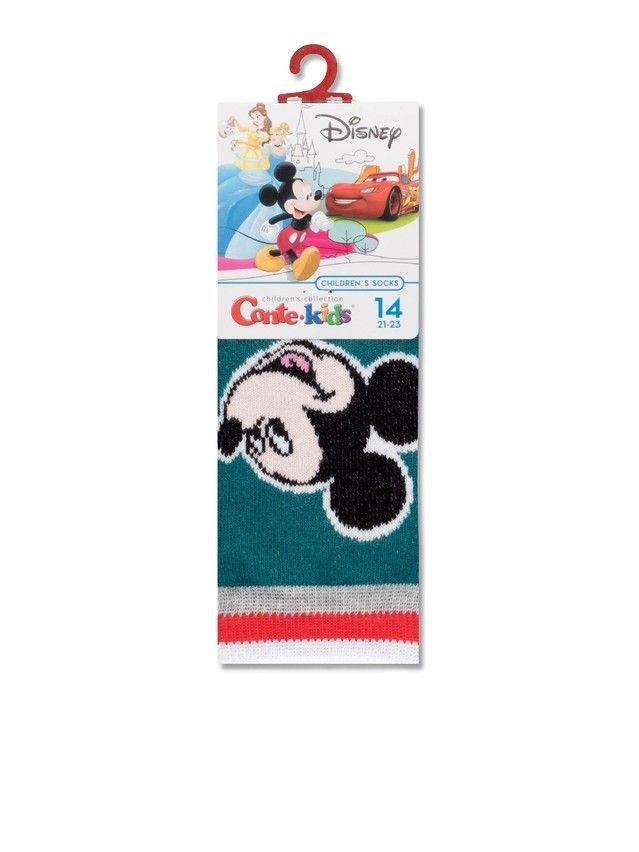 Носки детские ©Disney 17С-126/1СПМ, р.12, 341 темно-бирюзовый - 3