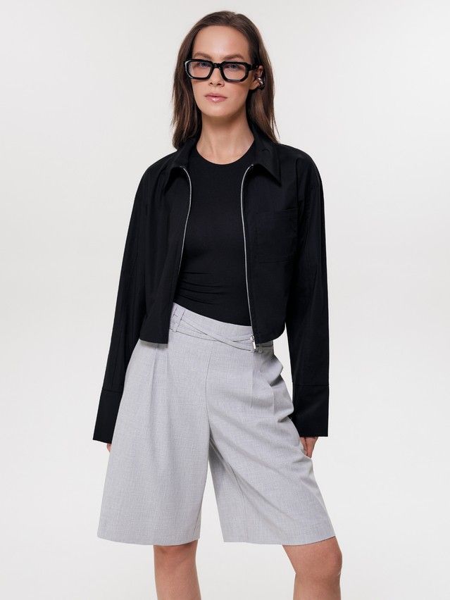 Рубашка женская C LRU 3524, р.170-84-90, black - 4