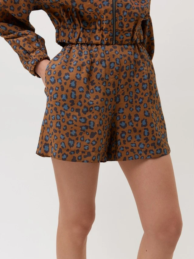 Шорты жен. C LS 3731, р.170-84-90, chocolate leo - 6