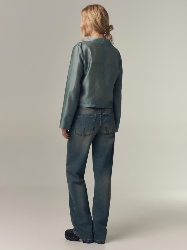 Блузка женская C LBL 3522, р.170-84-90, green-blue - 2