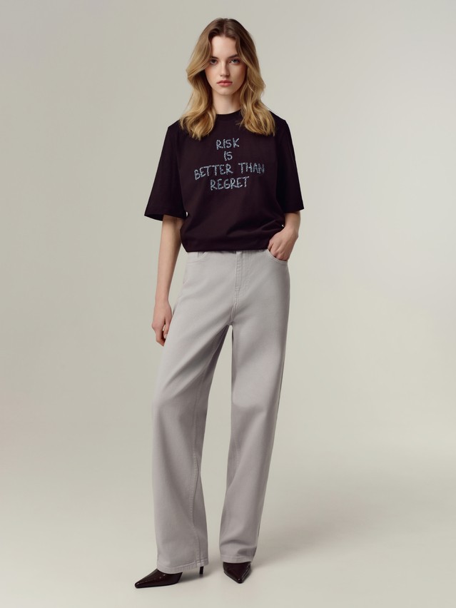 Джемпер женский C LD 3452, р.170-84, black-risk - 4