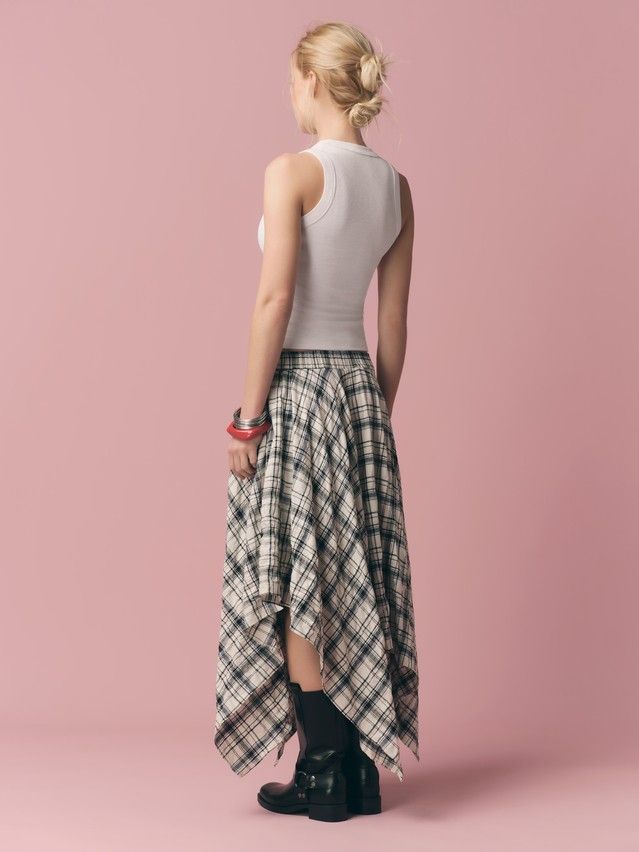 Юбка женская C LU 3517, р.170-90, white-black - 2