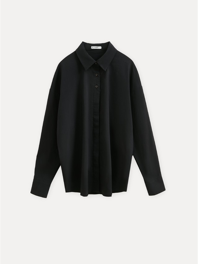 Рубашка женская C LRU 3439, р.170-84-90, black - 7