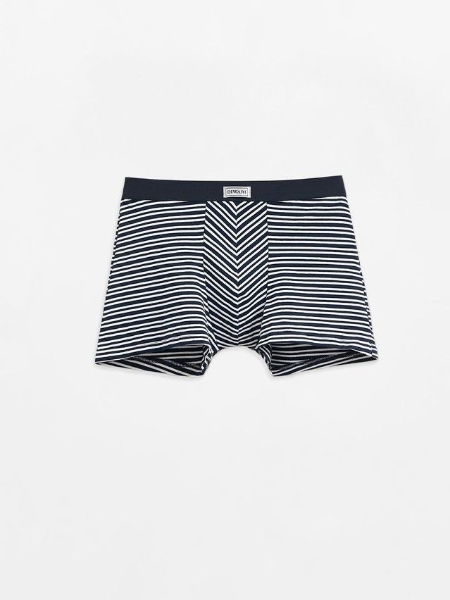 Трусы мужские DW BASIC MSH 2956 (пакет),р.78,82, navy-white strip - 1