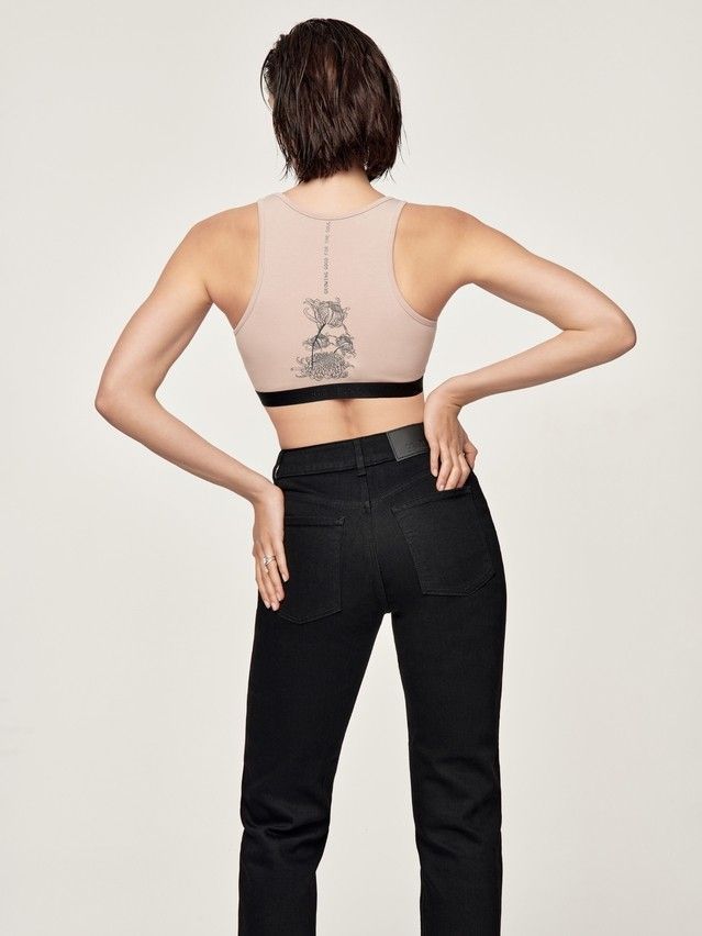 Брюки джинсовые женские CE CON-601, р.170-102, black - 4