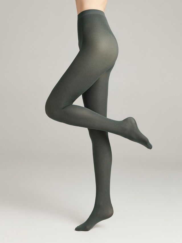 Колготки женские TRENDY MELANGE 60, р.2, verde - 1