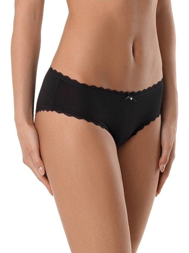 Трусы женские SECRET CHARM LHP 988 (на вешалке),р.90, black - 1