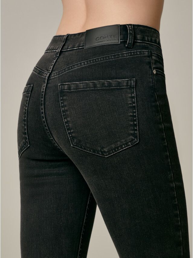 Брюки джинсовые женские CE CON-527, р.170-102, washed black - 3