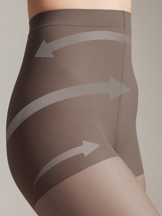 Колготки полиамидные женские ACTIVE SOFT 40, р.2, grafit - 1