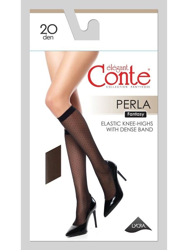 Гольфы женские CE FANTASY PERLA 21С-149СП, р.36-39, nero - 4