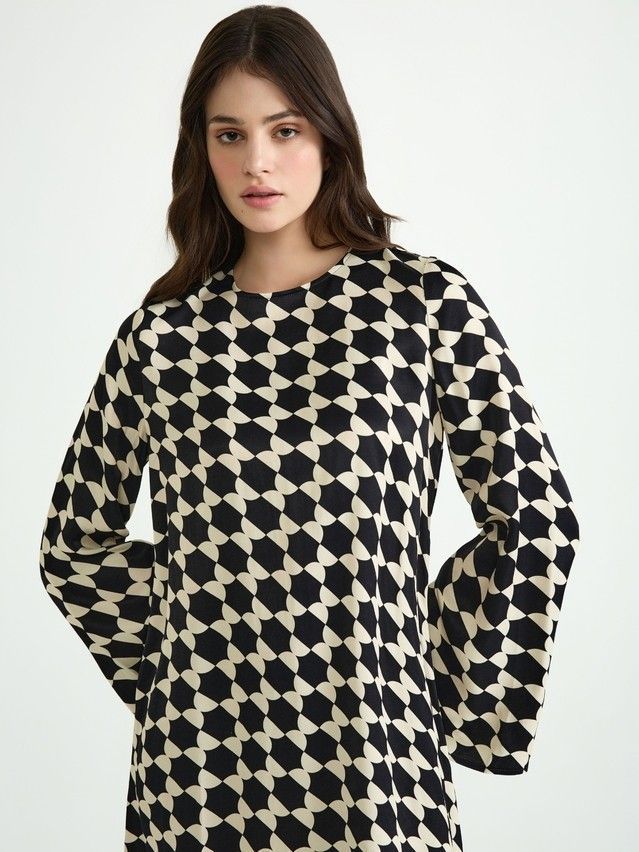 Платье женское CE LPL 3127, р.170-84-90, black-beige - 4