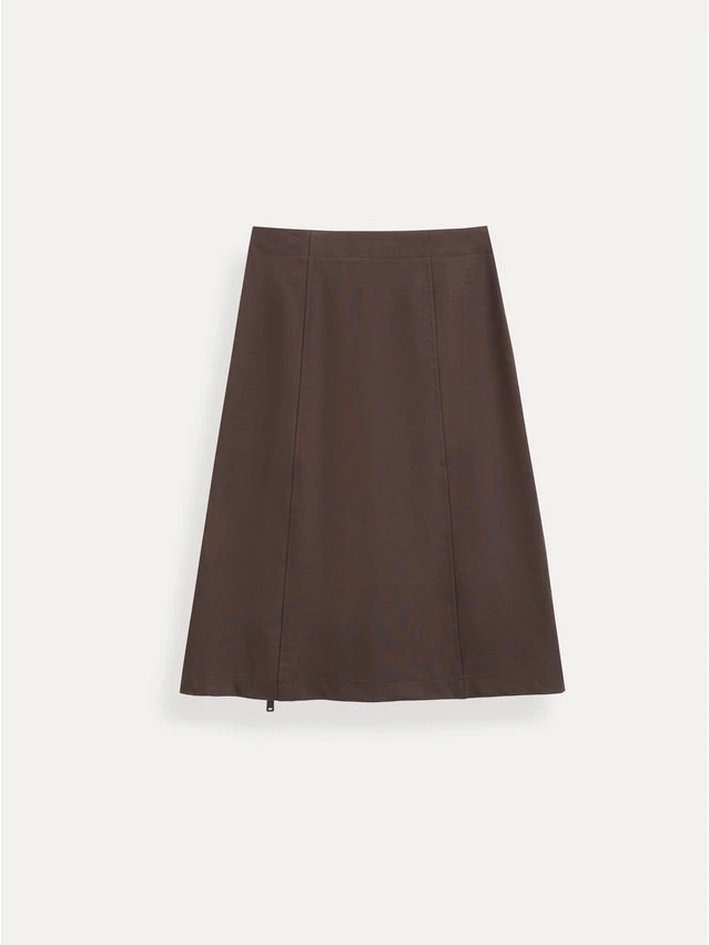 Юбка жен. C LU 3627, р.170-90, dark brown - 2