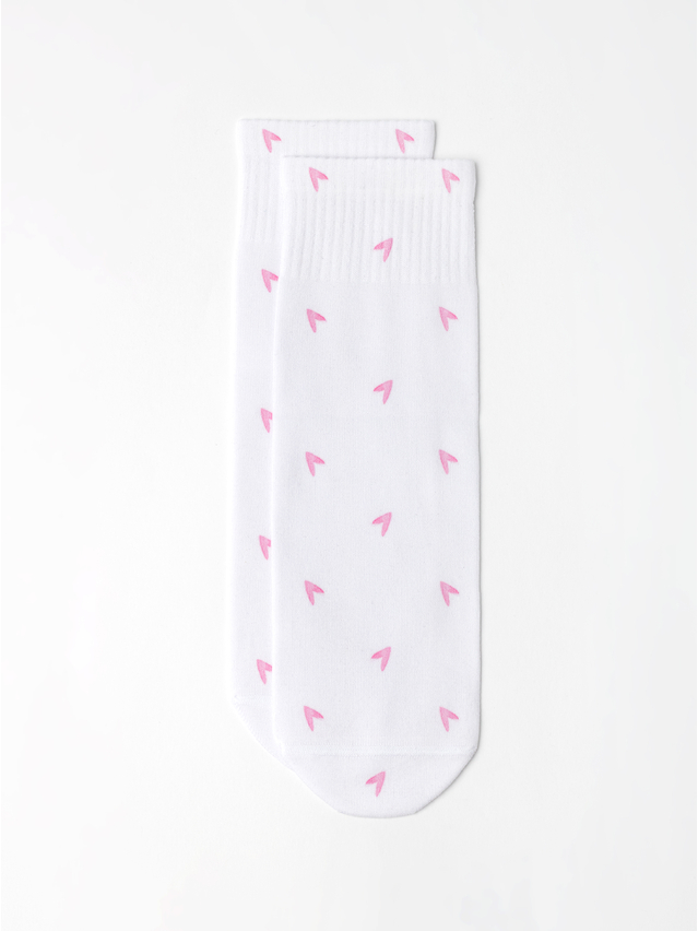 Носки жен. хлопковые CE FANTASY (короткие) 21С-112СП, р.23-25, 1178 белый - 1