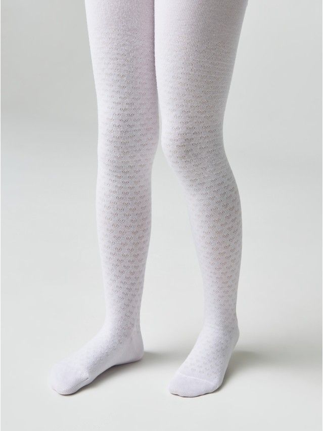 Колготки хлопковые детские TIP-TOP 4С-03СП, p. 104-110, белый, рис. 362 - 1