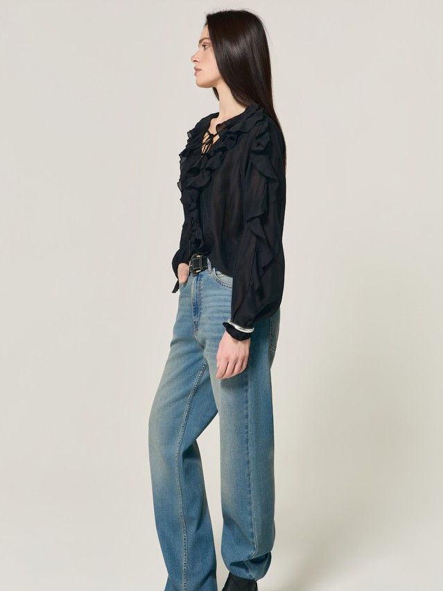 Блузка женская C LBL 3523, р.170-84-90, black - 7