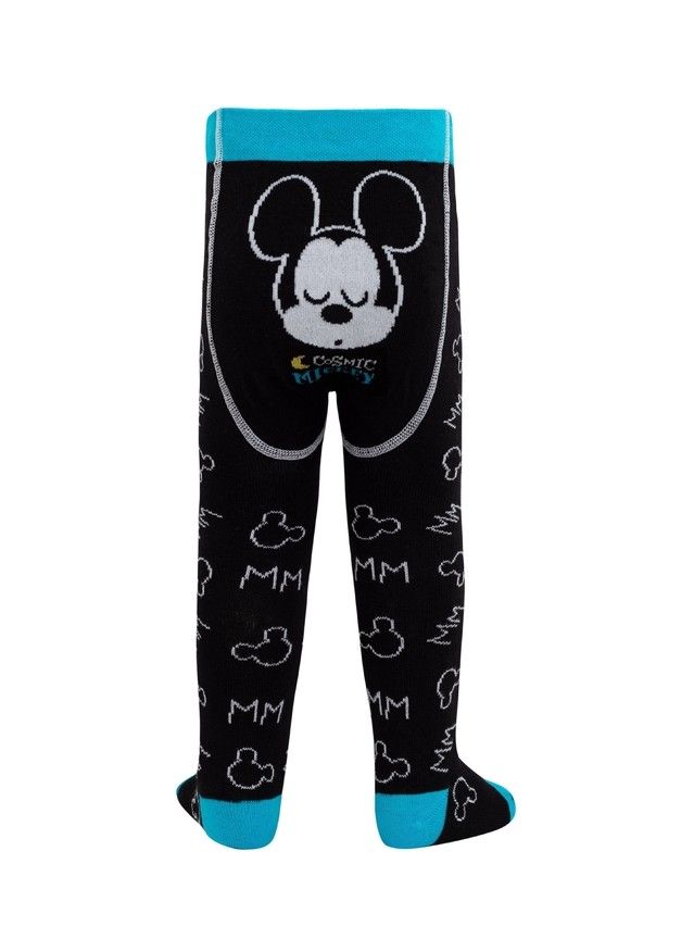 Колготки детские CK DISNEY 17С-130СПМ, р.80-86 (14),601 черный-бирюза - 1