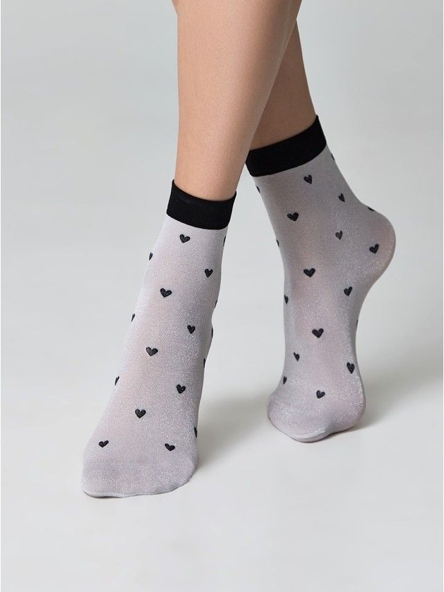 Носки женские CE FANTASY 23С-109СП, р.23-25, silver-bianco - 2