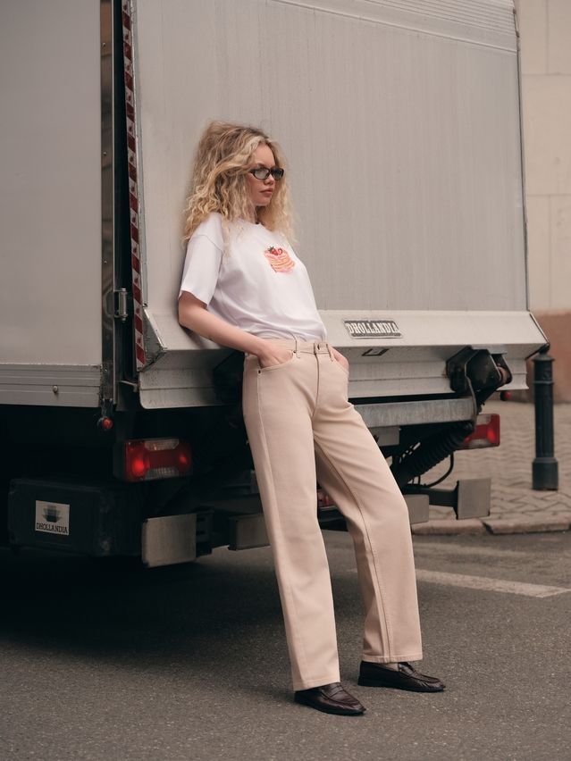 Джемпер жен. CE LD 3032, р.170-92, white-cake - 3